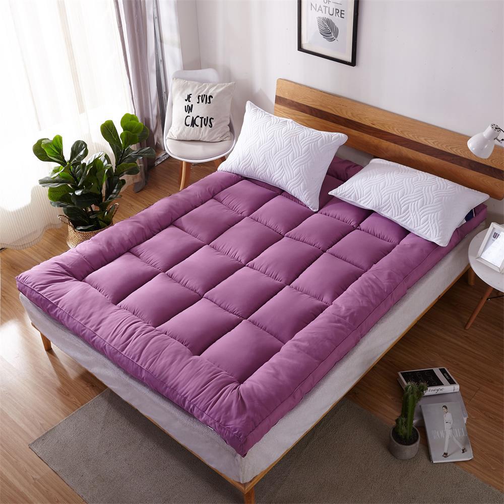 Surmatelas épais en microfibre antidérapant, protection de lit pour usage domestique - IVOIRART.COM