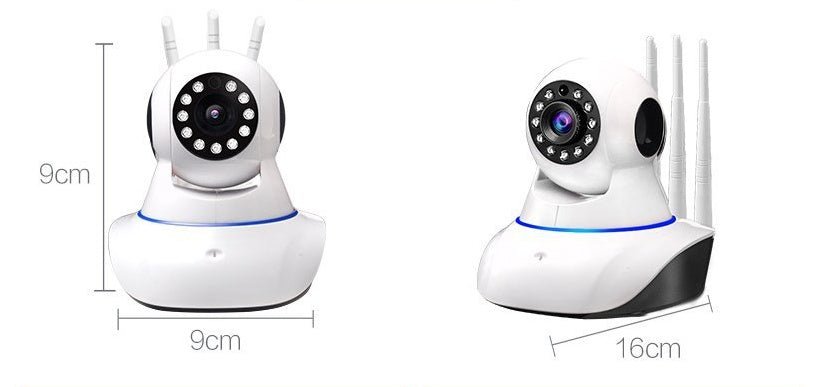 Surveillance à distance sans fil avec caméra haute définition 1080P et vision nocturne - IVOIRART.COM