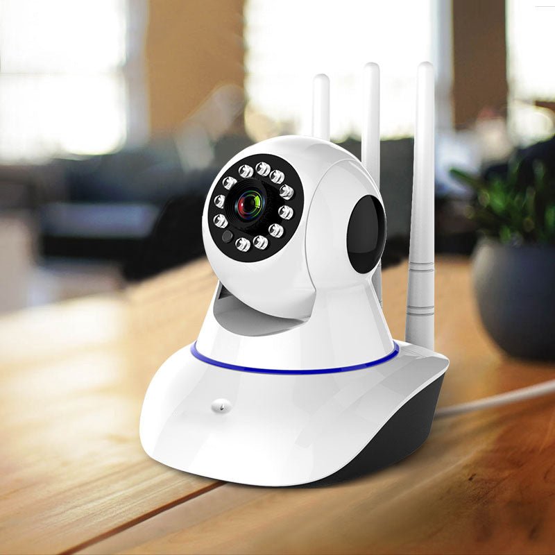 Surveillance à distance sans fil avec caméra haute définition 1080P et vision nocturne - IVOIRART.COM