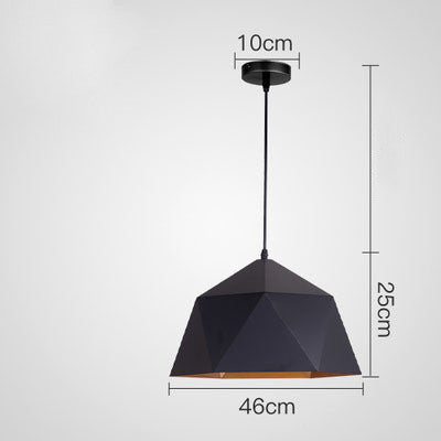Suspensions Créatives Colorées Petites aux Formes Géométriques en Fer - IVOIRART.COM