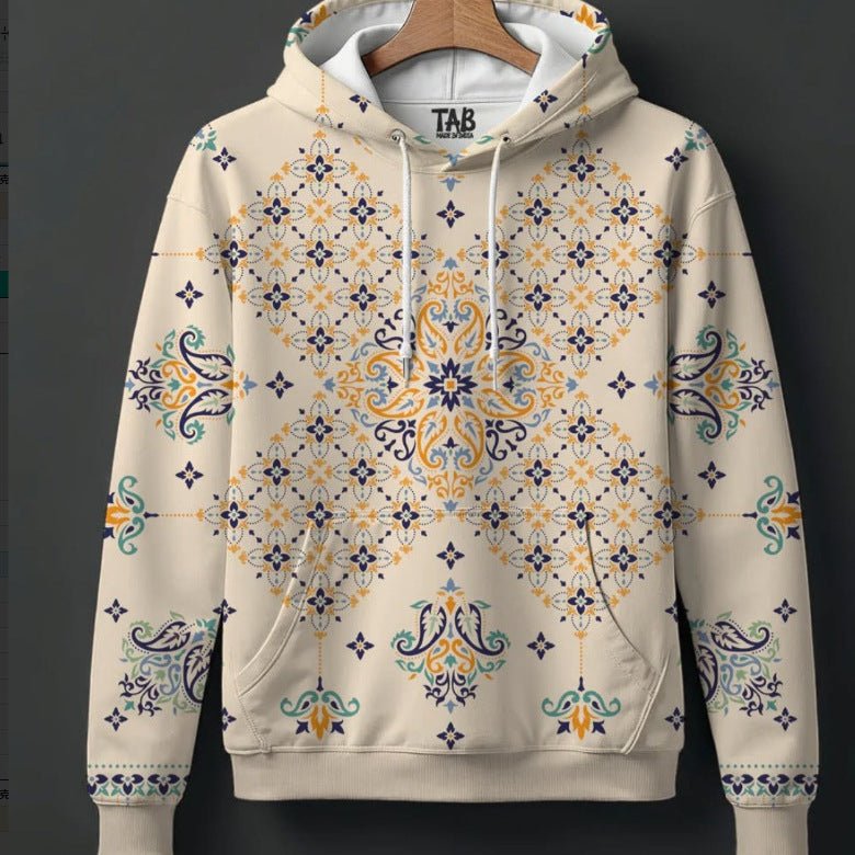 Sweat à capuche décontracté pour homme, manches longues, confortable et stylé - IVOIRART.COM