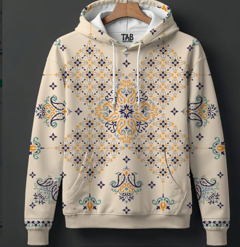 Sweat à capuche décontracté pour homme, manches longues, confortable et stylé - IVOIRART.COM