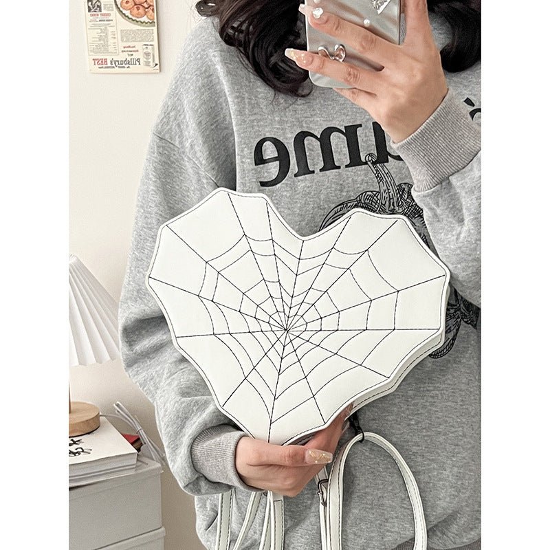 Sweet Girl Sac bandoulière Bat Love - Style street, toile d'araignée, anti-vol ! - IVOIRART.COM