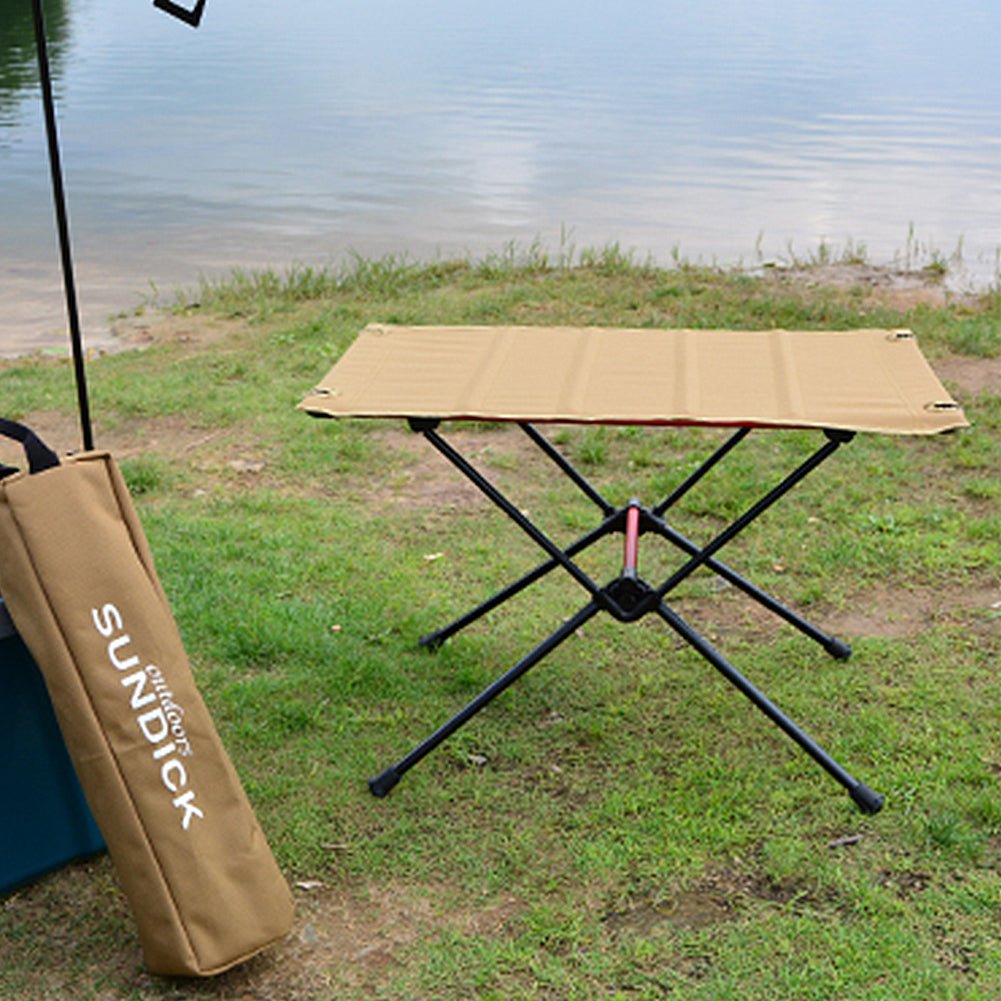 Table Pliante Extérieure pour Camping avec Filet, Table de Barbecue et Pique-Nique - IVOIRART.COM