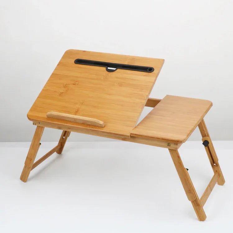 Table pliante idéale pour un lit surélevé en bambou simple – petit modèle 50 cm - IVOIRART.COM