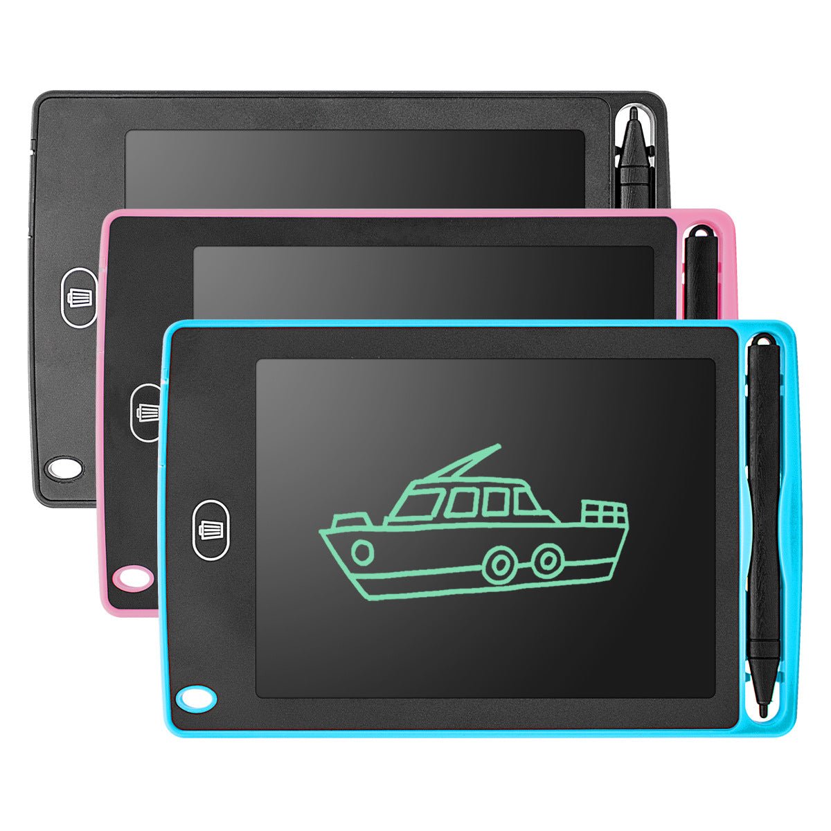 Tablette d'écriture LCD pour enfants 6,5 pouces - Dessin graffiti réutilisable!! - IVOIRART.COM