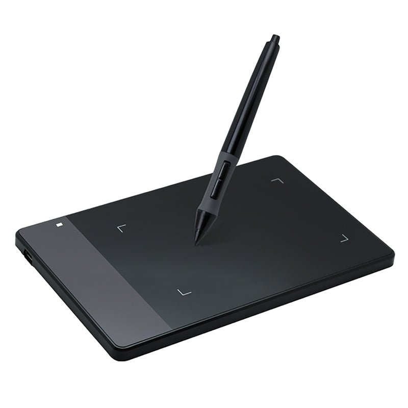 Tablette graphique électronique HUION 420 – Zone de travail 10,2 x 5,7 cm, haute précision - IVOIRART.COM