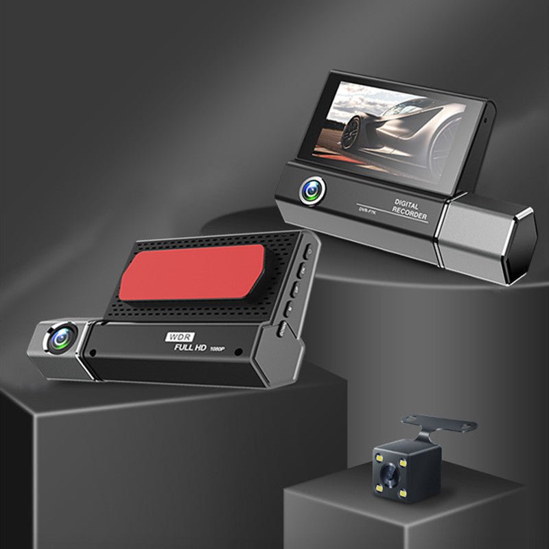 Tachygraphe 3 Lentilles Vidéo HD 1080P pour Voiture – Enregistrement Full HD Plus - IVOIRART.COM