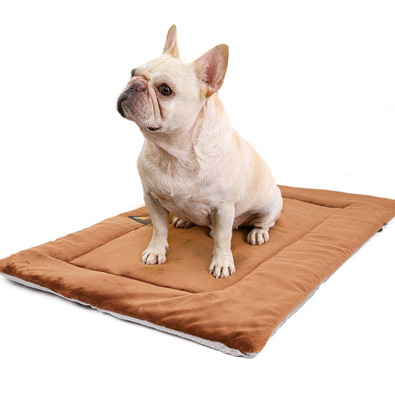 Tapis Chauffant Isolant Douillet pour Chiens et Chats, Coussin Doux en Polaire - IVOIRART.COM