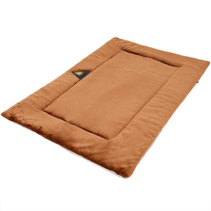 Tapis Chauffant Isolant Douillet pour Chiens et Chats, Coussin Doux en Polaire - IVOIRART.COM