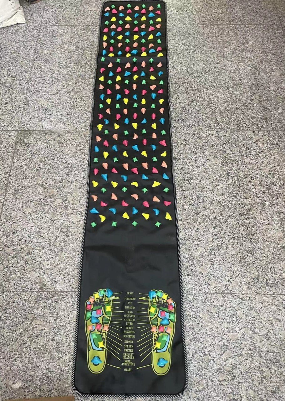 Tapis de Massage pour Pieds Effet Pavé, Coussin Relaxant avec Physiothérapie Infrarouge - IVOIRART.COM