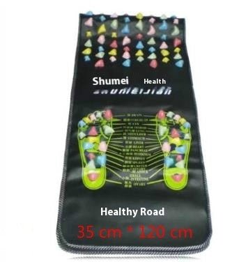 Tapis de Massage pour Pieds Effet Pavé, Coussin Relaxant avec Physiothérapie Infrarouge - IVOIRART.COM