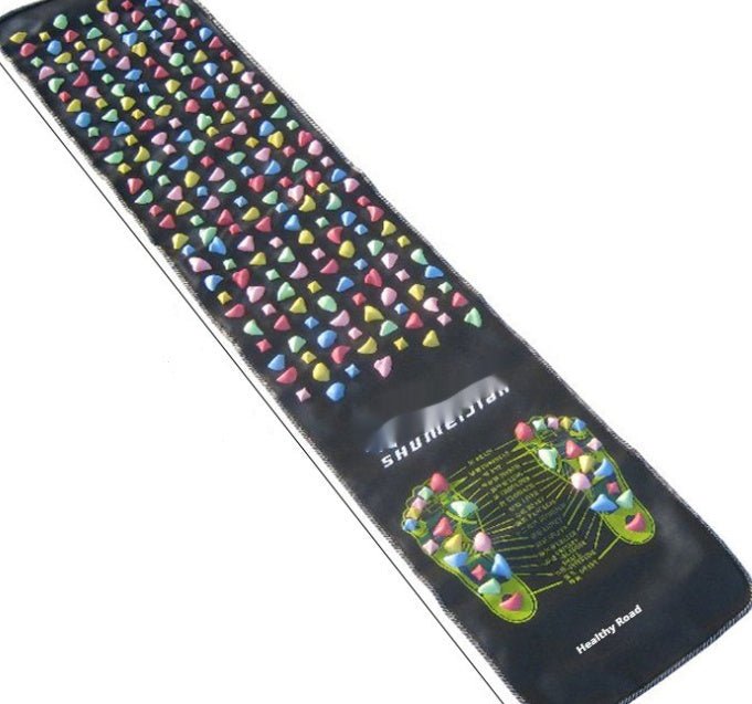Tapis de Massage pour Pieds Effet Pavé, Coussin Relaxant avec Physiothérapie Infrarouge - IVOIRART.COM