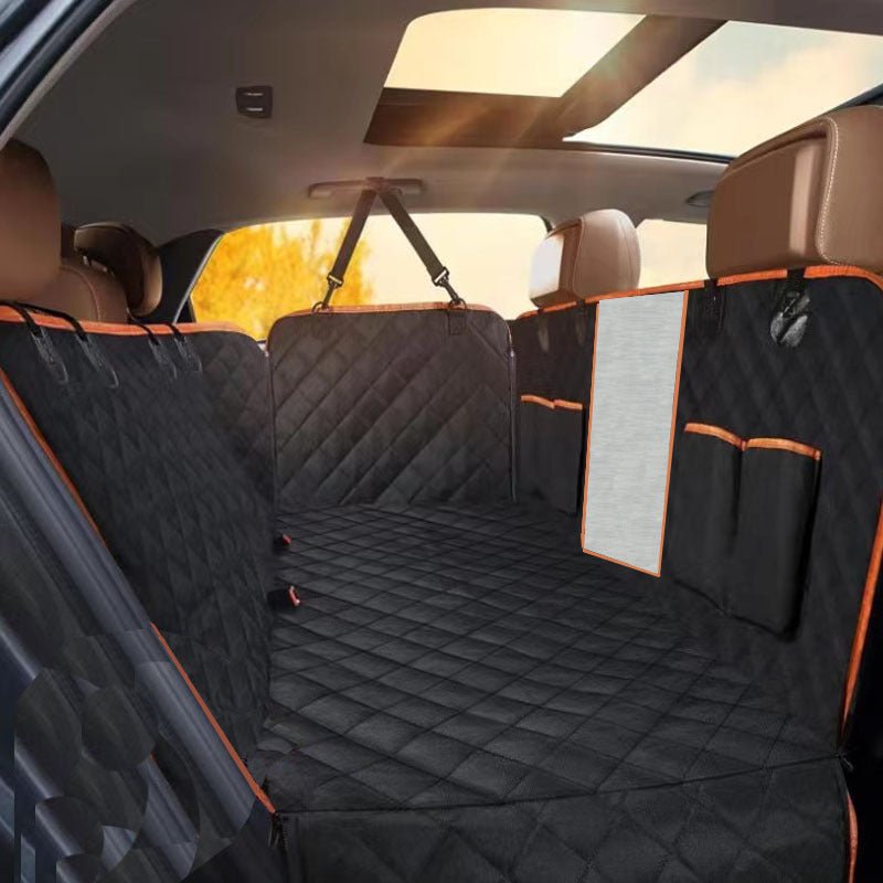 Tapis de Voiture en Tissu Oxford pour Animal Domestique, Siège Arrière Antisalissure, 147x137 cm - IVOIRART.COM