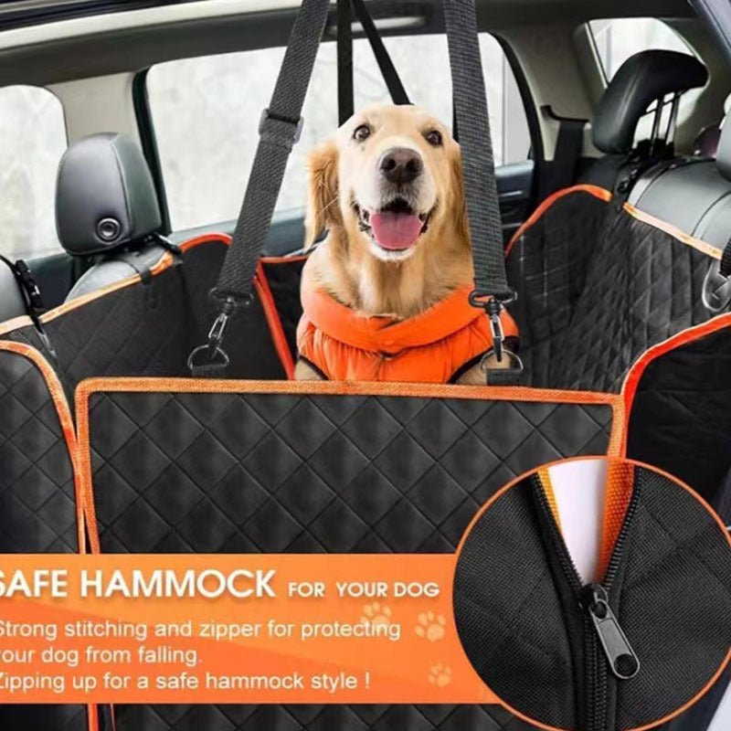Tapis de Voiture en Tissu Oxford pour Animal Domestique, Siège Arrière Antisalissure, 147x137 cm - IVOIRART.COM