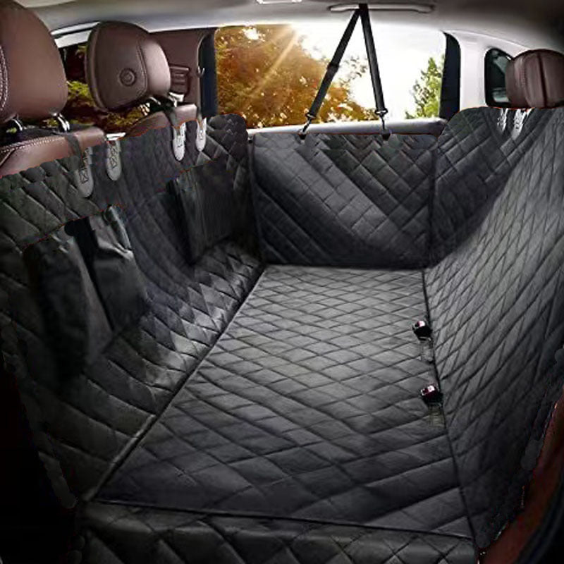 Tapis de Voiture en Tissu Oxford pour Animal Domestique, Siège Arrière Antisalissure, 147x137 cm - IVOIRART.COM