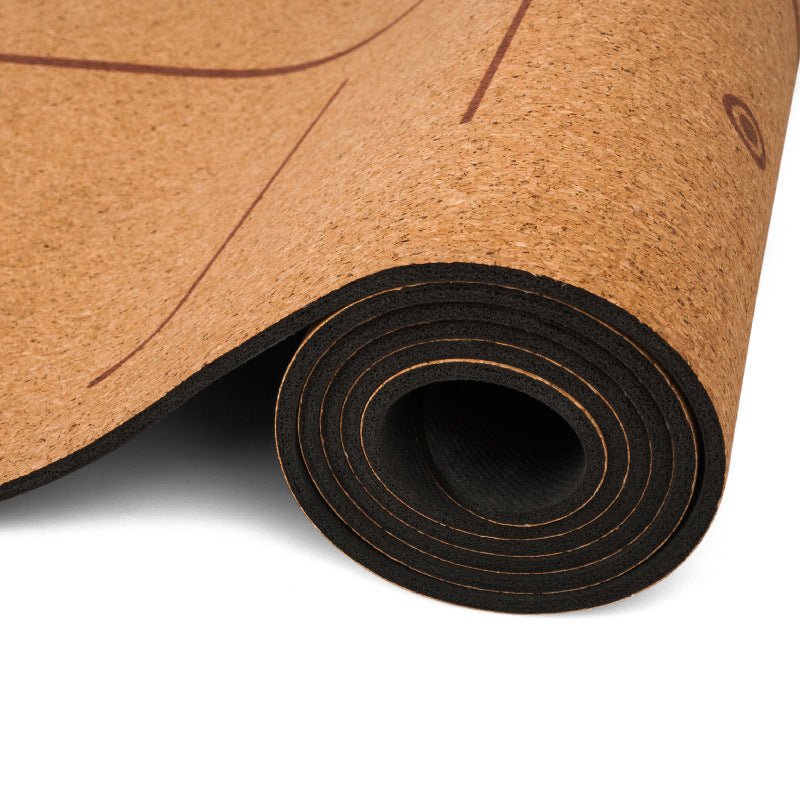 Tapis de Yoga en Liège Naturel Antidérapant et Écologique pour Pratique Confortable - IVOIRART.COM