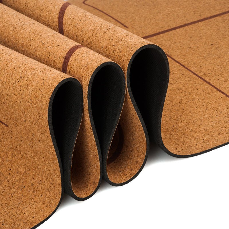 Tapis de Yoga en Liège Naturel Antidérapant et Écologique pour Pratique Confortable - IVOIRART.COM