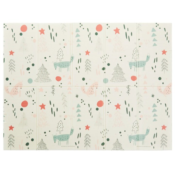 Tapis d’éveil épais pour bébé, tapis de jeu pliable pour ramper 150x200 cm - IVOIRART.COM