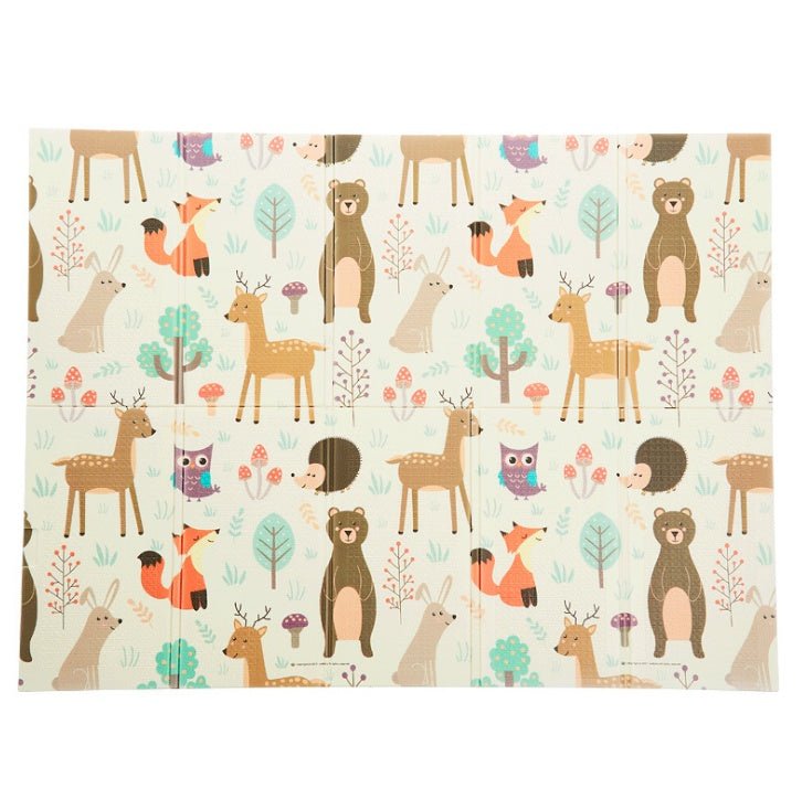 Tapis d’éveil épais pour bébé, tapis de jeu pliable pour ramper 150x200 cm - IVOIRART.COM