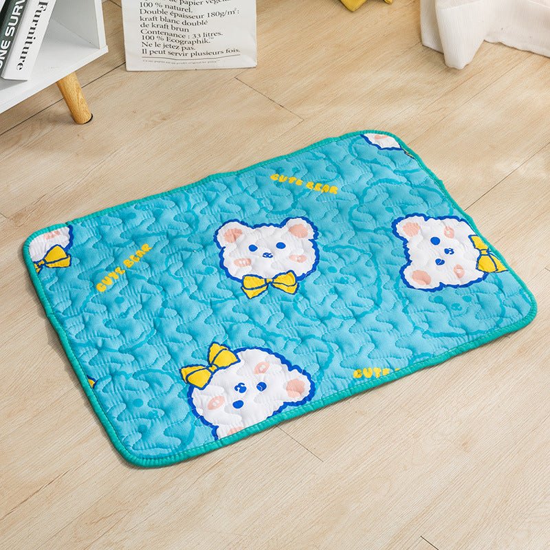 Tapis pour chien en coton confortable et antidérapant pour un sommeil paisible - IVOIRART.COM