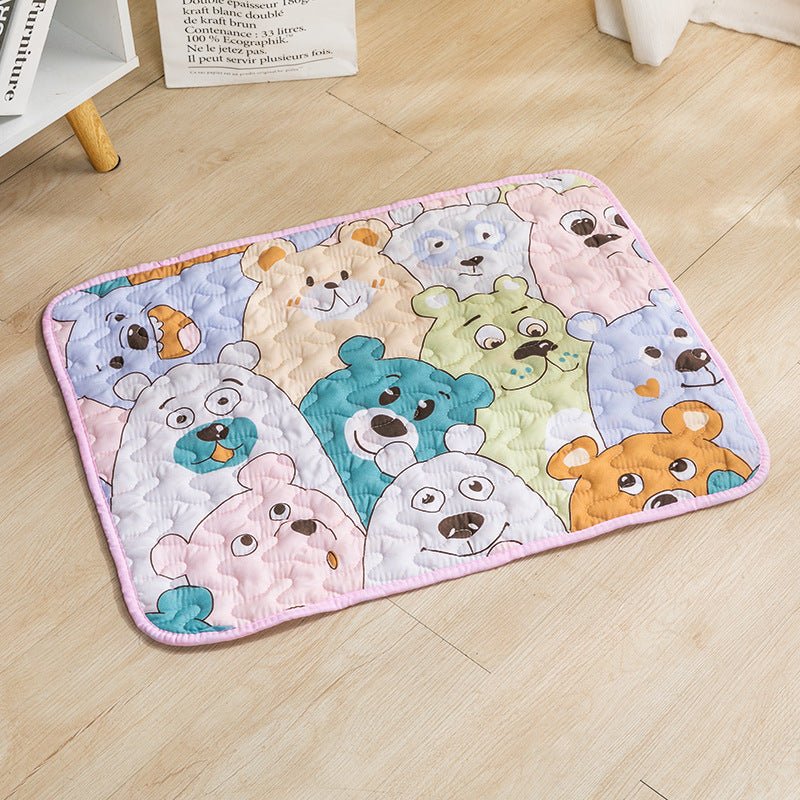 Tapis pour chien en coton confortable et antidérapant pour un sommeil paisible - IVOIRART.COM