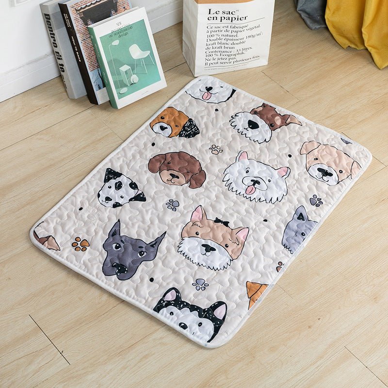 Tapis pour chien en coton confortable et antidérapant pour un sommeil paisible - IVOIRART.COM