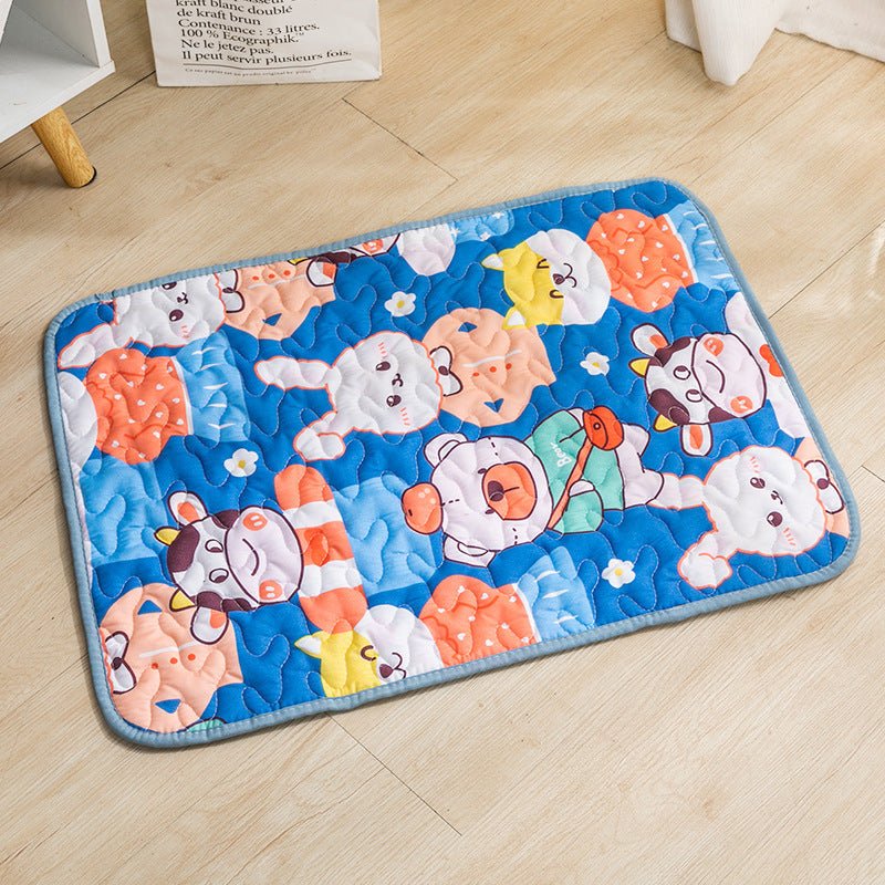 Tapis pour chien en coton confortable et antidérapant pour un sommeil paisible - IVOIRART.COM