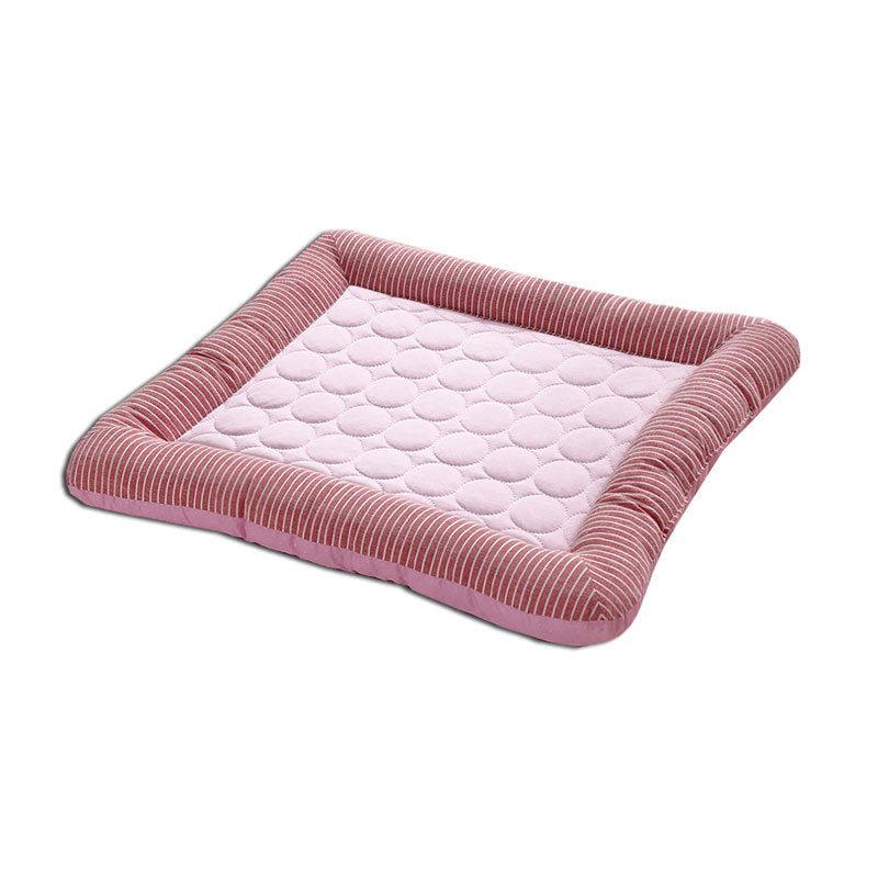 Tapis Rafraîchissant pour Animaux Chiens Chats Chiots Matelas Glacé Bleu Respirant - IVOIRART.COM