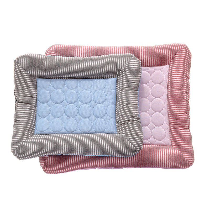 Tapis Rafraîchissant pour Animaux Chiens Chats Chiots Matelas Glacé Bleu Respirant - IVOIRART.COM