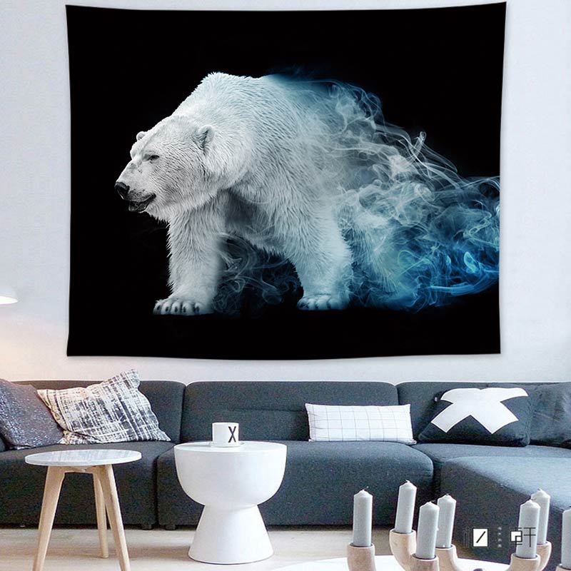 Tapisserie décorative imprimée pour la maison en fibre de polyester de qualité - IVOIRART.COM