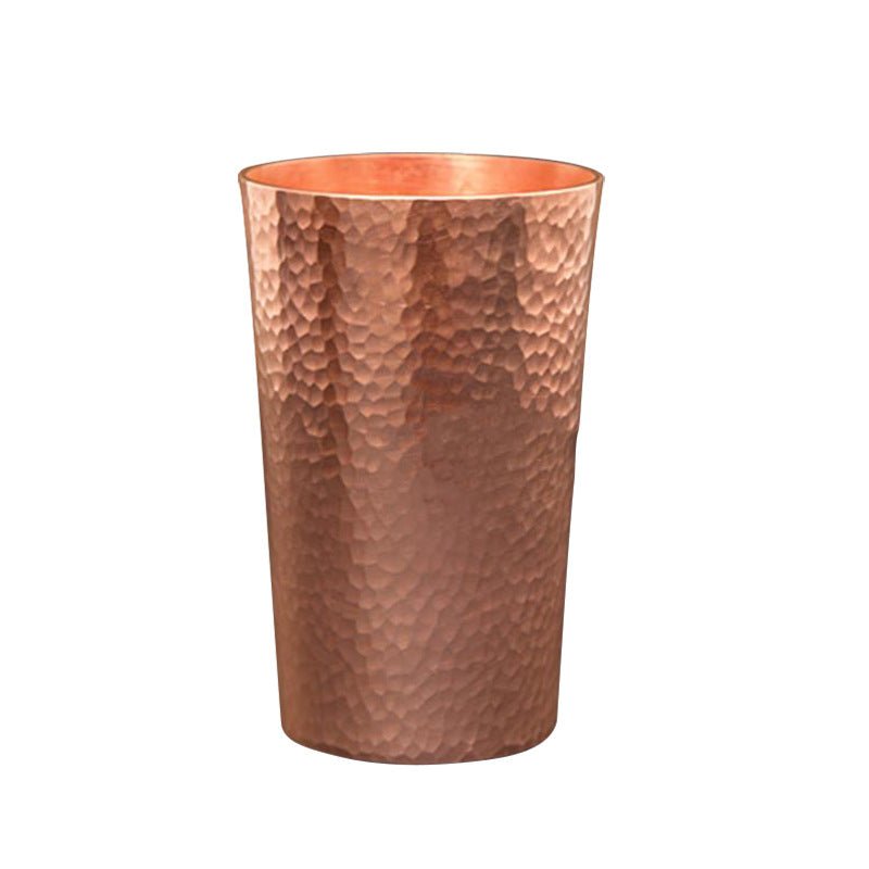 Tasse à café en cuivre personnalisée faite à la main — texture martelée artisan - IVOIRART.COM