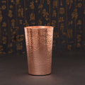 Tasse à café en cuivre personnalisée faite à la main — texture martelée artisan - IVOIRART.COM