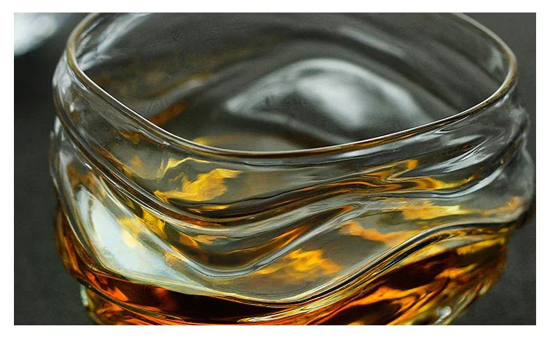 Tasse à Whisky en Verre Cristal Style Japonais Élégante et Légère 201 - 300 ml - IVOIRART.COM