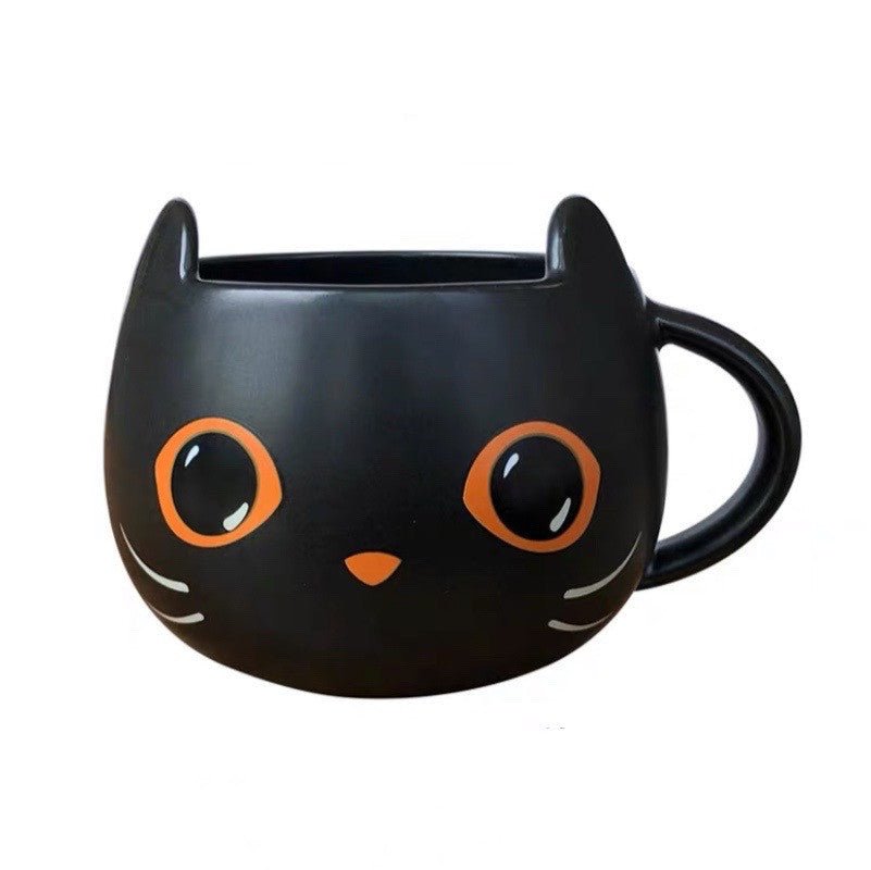 Tasse Cadeau Couple avec Cuillère Recouverte de Citrouille – Élégance Automnale - IVOIRART.COM