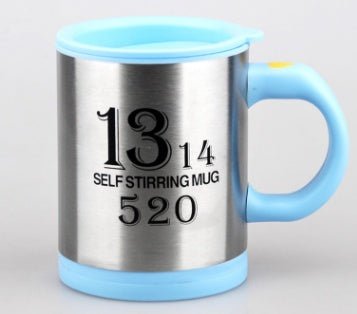 Tasse Électrique Rotative Automatique en Acier Inoxydable avec Agitation Intégrée - IVOIRART.COM