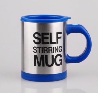 Tasse Électrique Rotative Automatique en Acier Inoxydable avec Agitation Intégrée - IVOIRART.COM