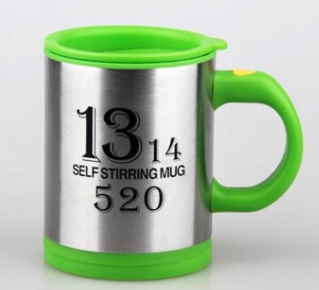 Tasse Électrique Rotative Automatique en Acier Inoxydable avec Agitation Intégrée - IVOIRART.COM