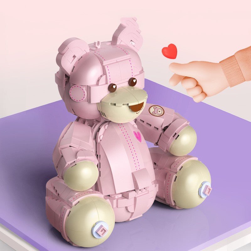Teddy Bear Building Blocks Are Compatible - IVOIRART.COM