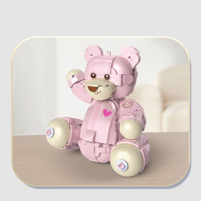 Teddy Bear Building Blocks Are Compatible - IVOIRART.COM