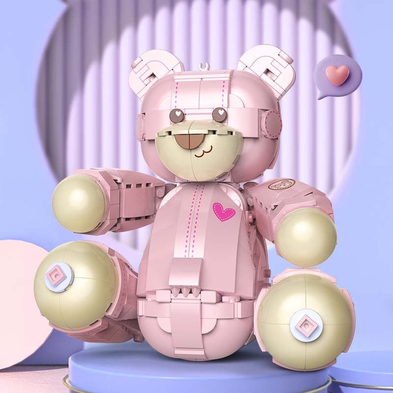 Teddy Bear Building Blocks Are Compatible - IVOIRART.COM