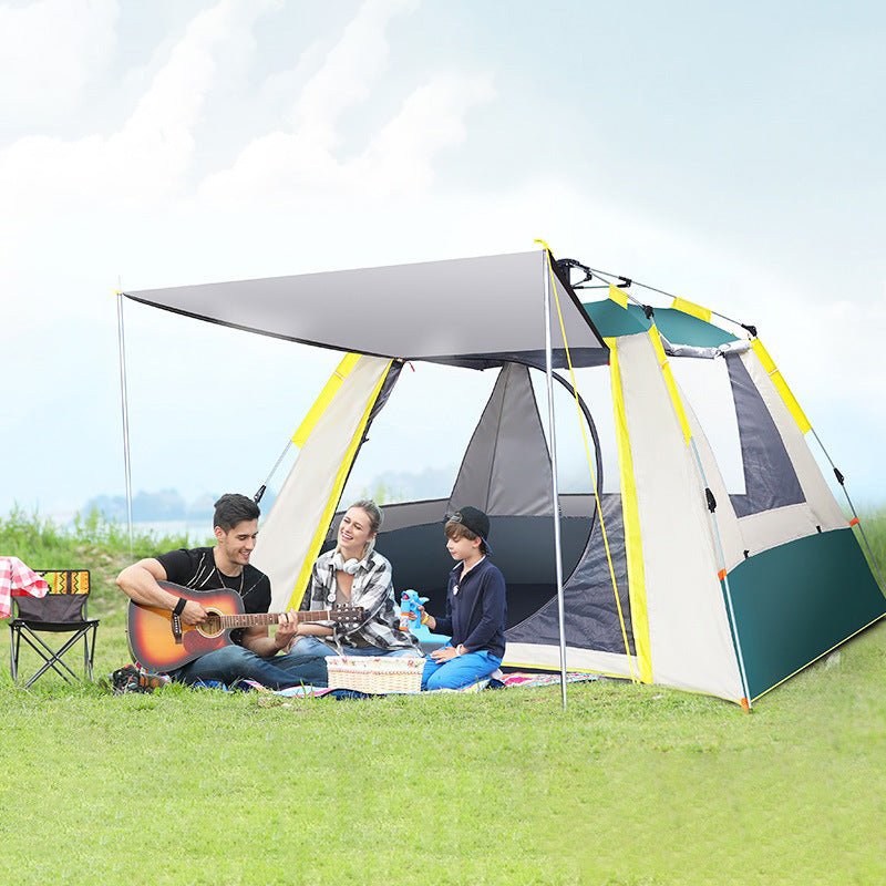Tente Automatique Extérieure pour Camping et Barbecue, Ultra-Légère et Résistante - IVOIRART.COM