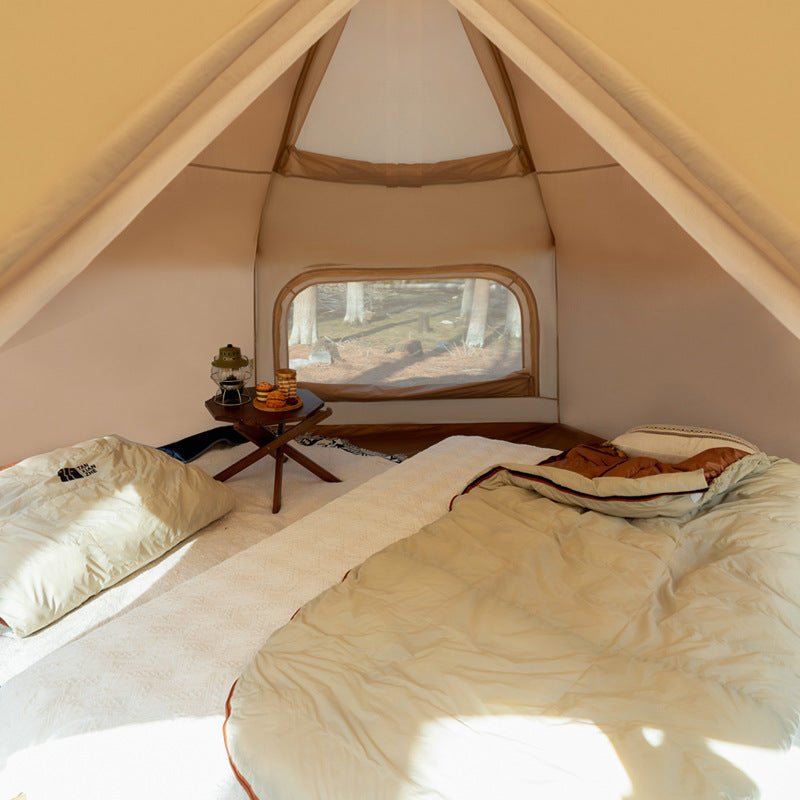 Tente de camping automatique pliable épaisse, imperméable, portable pour extérieur - IVOIRART.COM