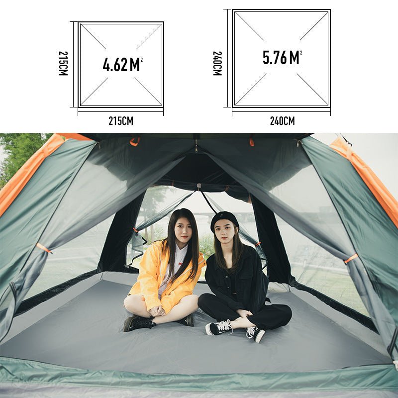 Tente de camping automatique rapide, imperméable, multi-personnes pour plage - IVOIRART.COM