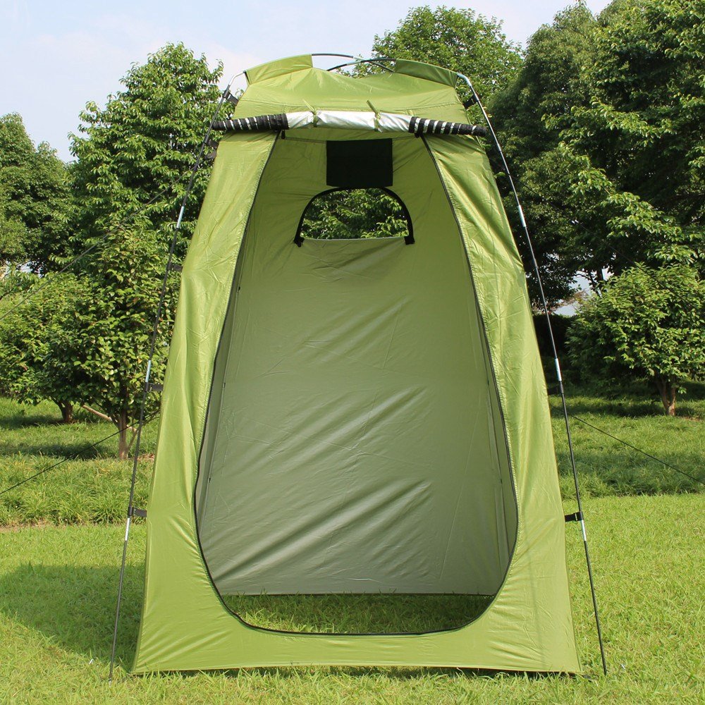 Tente de Camping avec Douche et Toilettes Privatives - Kit Portable Extérieur - IVOIRART.COM