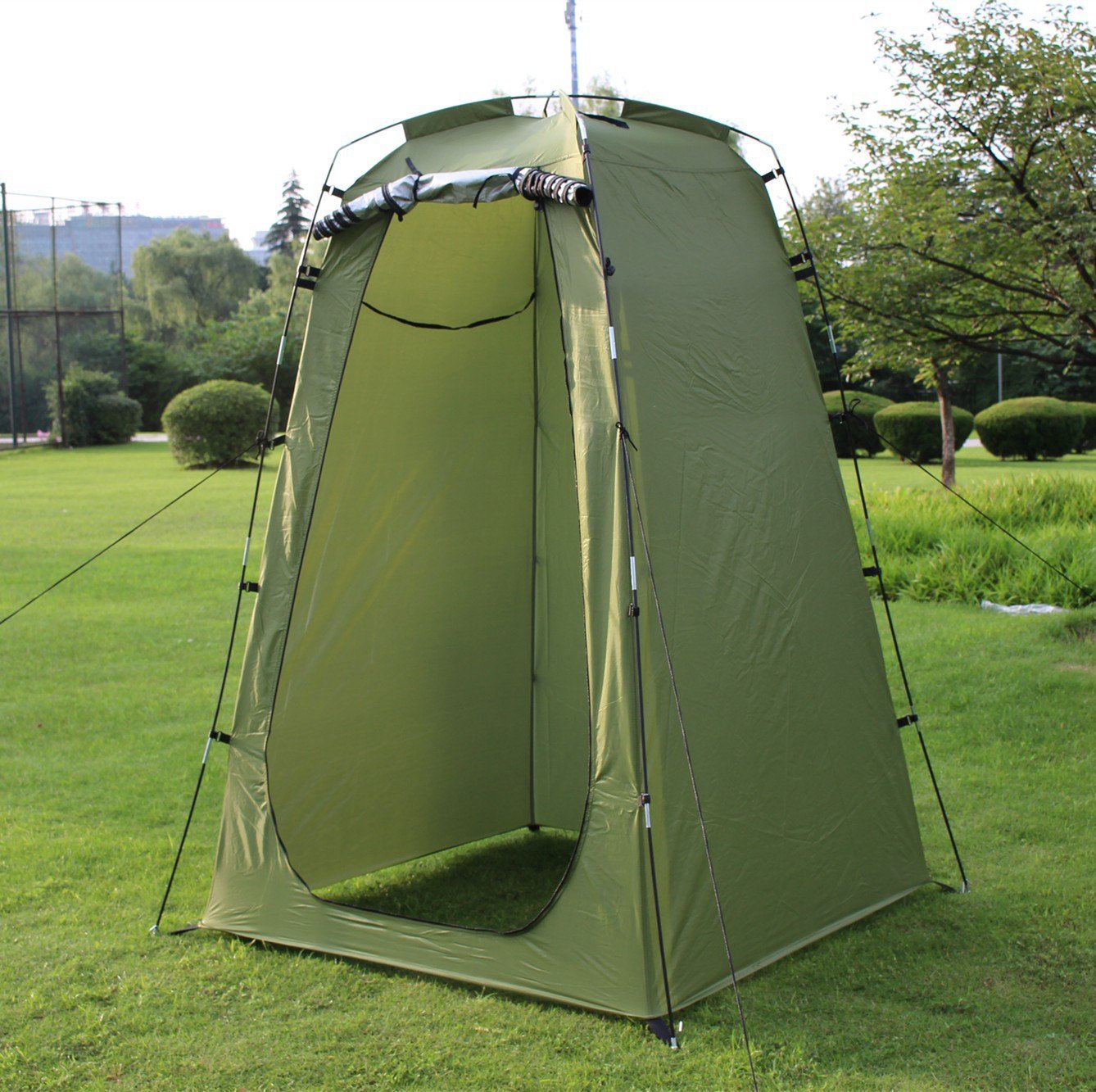 Tente de Camping avec Douche et Toilettes Privatives - Kit Portable Extérieur - IVOIRART.COM