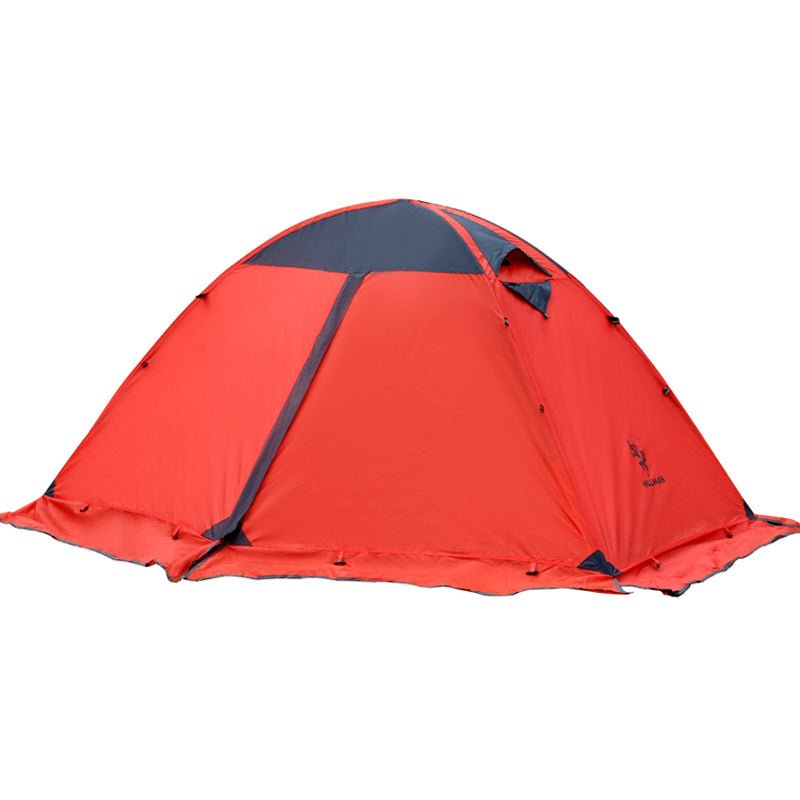 Tente de Camping Extérieure à Double Couche avec Armature en Aluminium - 140x210x110cm - IVOIRART.COM