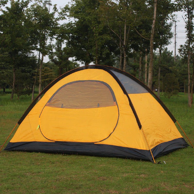 Tente de Camping Extérieure à Double Couche avec Armature en Aluminium - 140x210x110cm - IVOIRART.COM