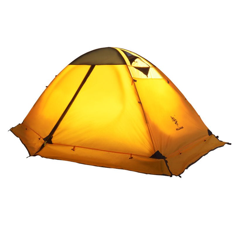 Tente de Camping Extérieure à Double Couche avec Armature en Aluminium - 140x210x110cm - IVOIRART.COM