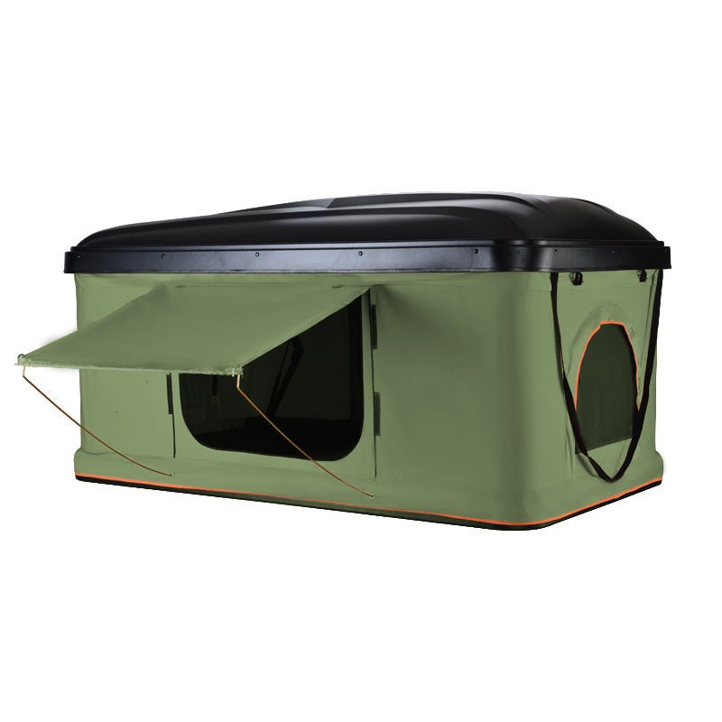 Tente de Toit Pliante avec Coque Rigide pour Camping et Tour Autonome en Plein Air - IVOIRART.COM